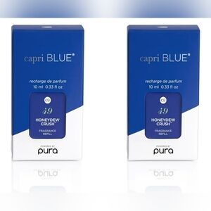 Capri Blue Pura Smart Home Plug-in Diffuser Refills – Honeydew Crush (Pack of 2)
